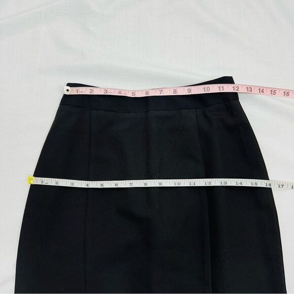 asos size 2 Black Lined Midi Skirt NEW with tags - Picture 9 of 14